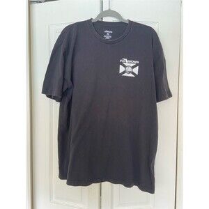 FloGrown T-Shirt Mens XL Black Florida Lifestyle Graphic Logo Short